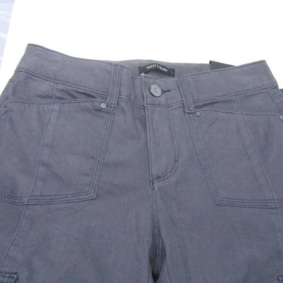 WHBM CARGO SKINNY JEANS Grey 0R - Picture 9 of 9